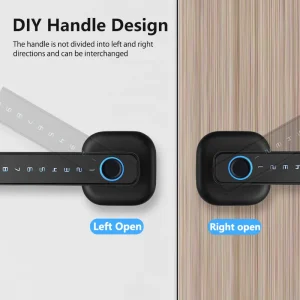RAYKUBE M6 Smart Fingerprint Door Lock – Tuya Bluetooth Keyless Entry