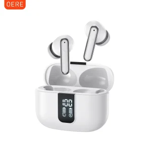QERE E50 Wireless Earbuds – Bluetooth 5.3 TWS HiFi Earphones with ENC Microphone