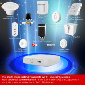 MOES Multi-Mode Smart Gateway – ZigBee, WiFi & Bluetooth Mesh Smart Home Hub